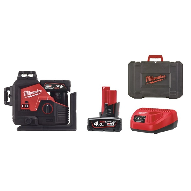 Vendita online Laser lineare Verde M12™ a 3 linee 360°